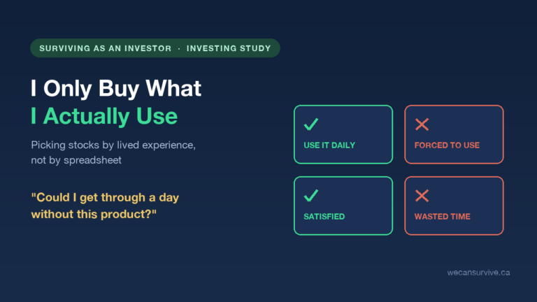 How I Pick Stocks: I Only Buy Companies Whose Products I Actually Use