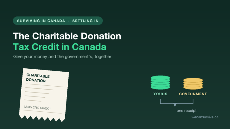 The Charitable Donation Tax Credit in Canada: Giving With the Government’s Money
