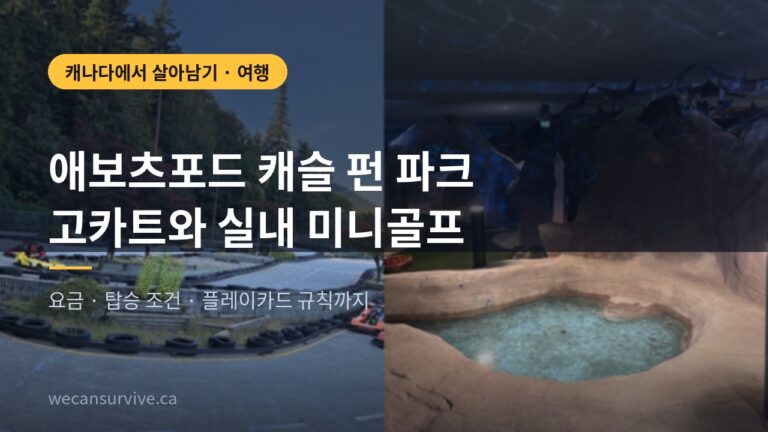 애보츠포드 캐슬 펀 파크 커버 이미지 — 야외 고카트 트랙과 실내 언더워터 미니골프 코스