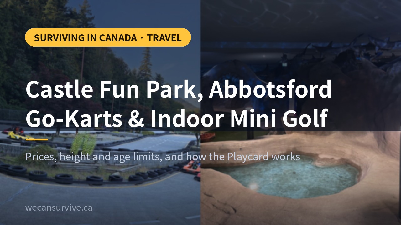 Castle Fun Park, Abbotsford: Go-Karts and Indoor Mini Golf (Prices and Rules)